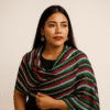 mexican rebozo with lines