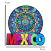 magnet decoration aztec calendar design