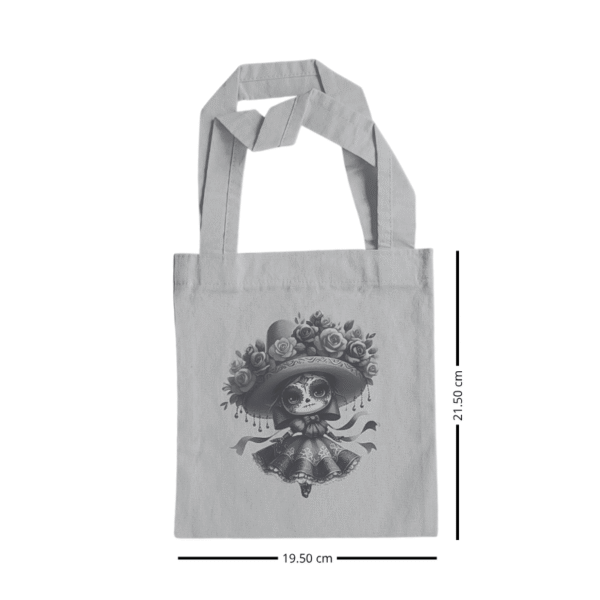 cloth bag with catrina print m2