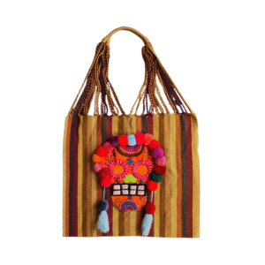 colorful calaca bag