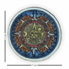 ceramic aztec calendar magnet