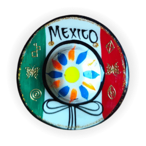 decorative ceramic magnet hat